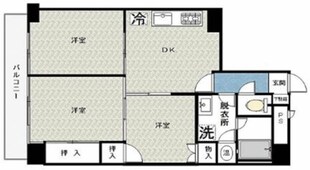 ライオンズマンション歌舞伎町第２の物件間取画像